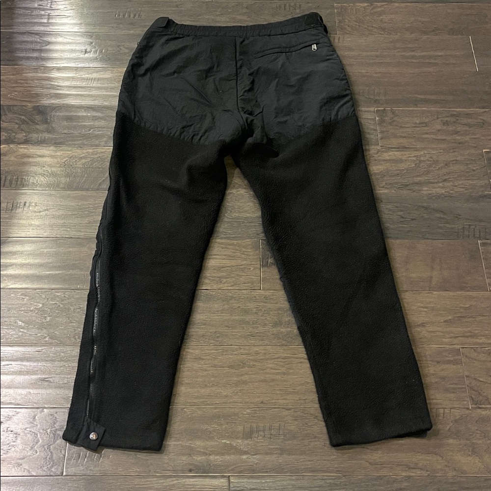 The North Face Denali Pants black Vintage Side Leg Zippers Mens Size XL - Picture 2 of 16